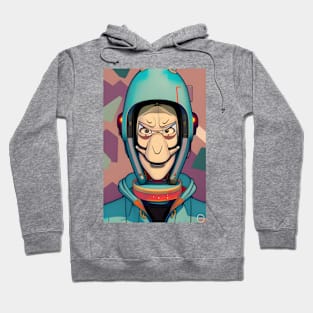 Alien being cartoon character Hoodie